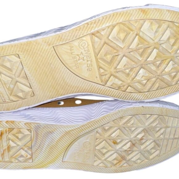 Converse Chuck Taylor Alt Star Women size 12 LOW TOP Yellow Mustard LaceUp shoe - Picture 6 of 6